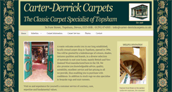 Desktop Screenshot of carter-derrickcarpets.co.uk